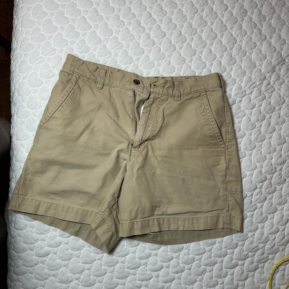 Patagonia Men’s Organic Cotton Shorts 32 Khaki